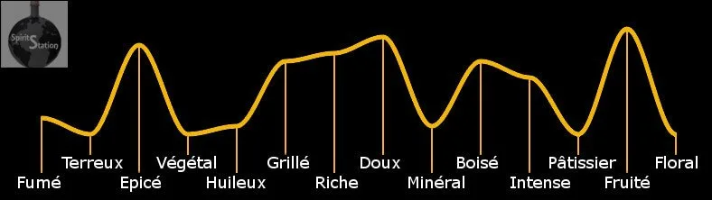Profil aromatique du plantation XO - 20 ème anniversaire