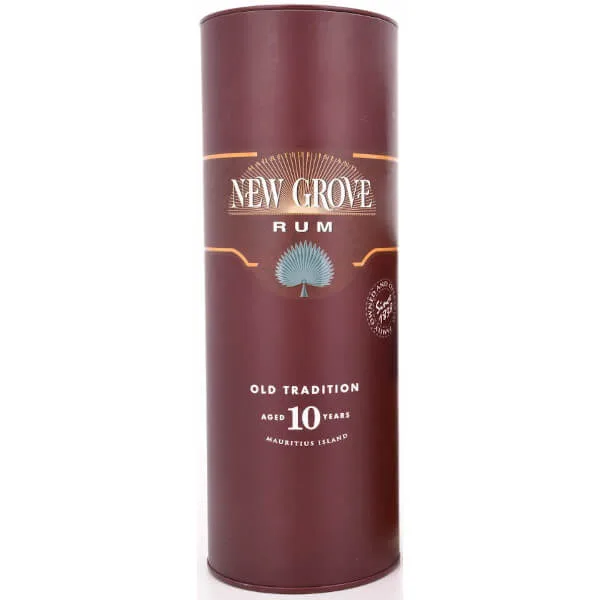 Boîte du Rhum New Grove 10 ans de l'Île Maurice