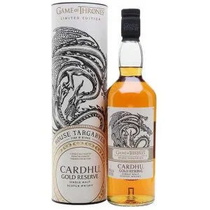Whisky Cardhu Gold Reserve – Maison Targaryen Game of Thrones
