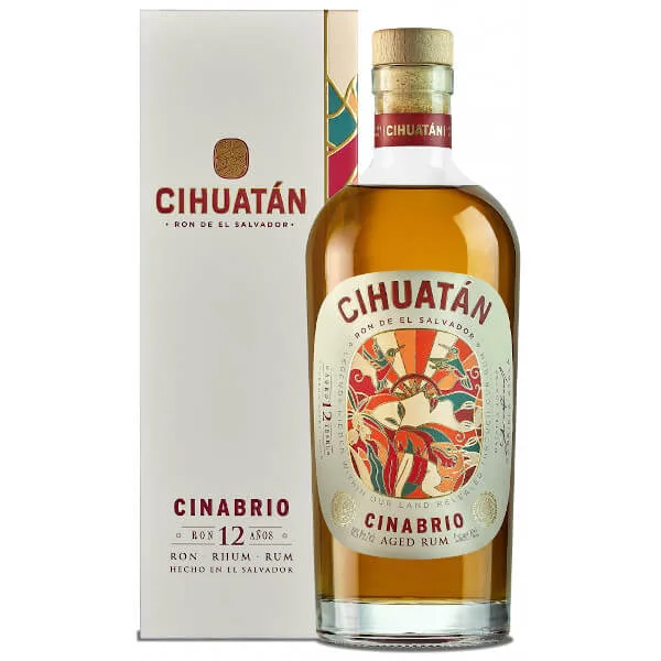 Rhum Cihuatán 12 ans Cinabrio - Salvador
