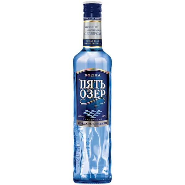 Vodka des 5 lacs de Sibérie