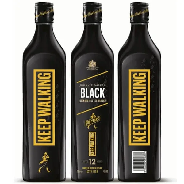 Whisky Johhnie Walker Black Label - Keep Walking