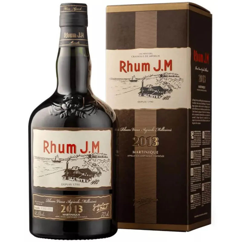 Rhum J.M Millésime 2013