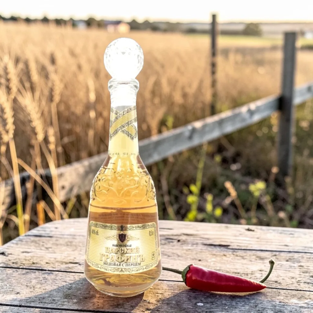 Tsarsky Grafin – Vodka au Miel et Piment
